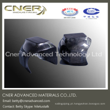 Design personalizado de alta resistência capacete de segurança de fibra de carbono, parte de fibra de carbono